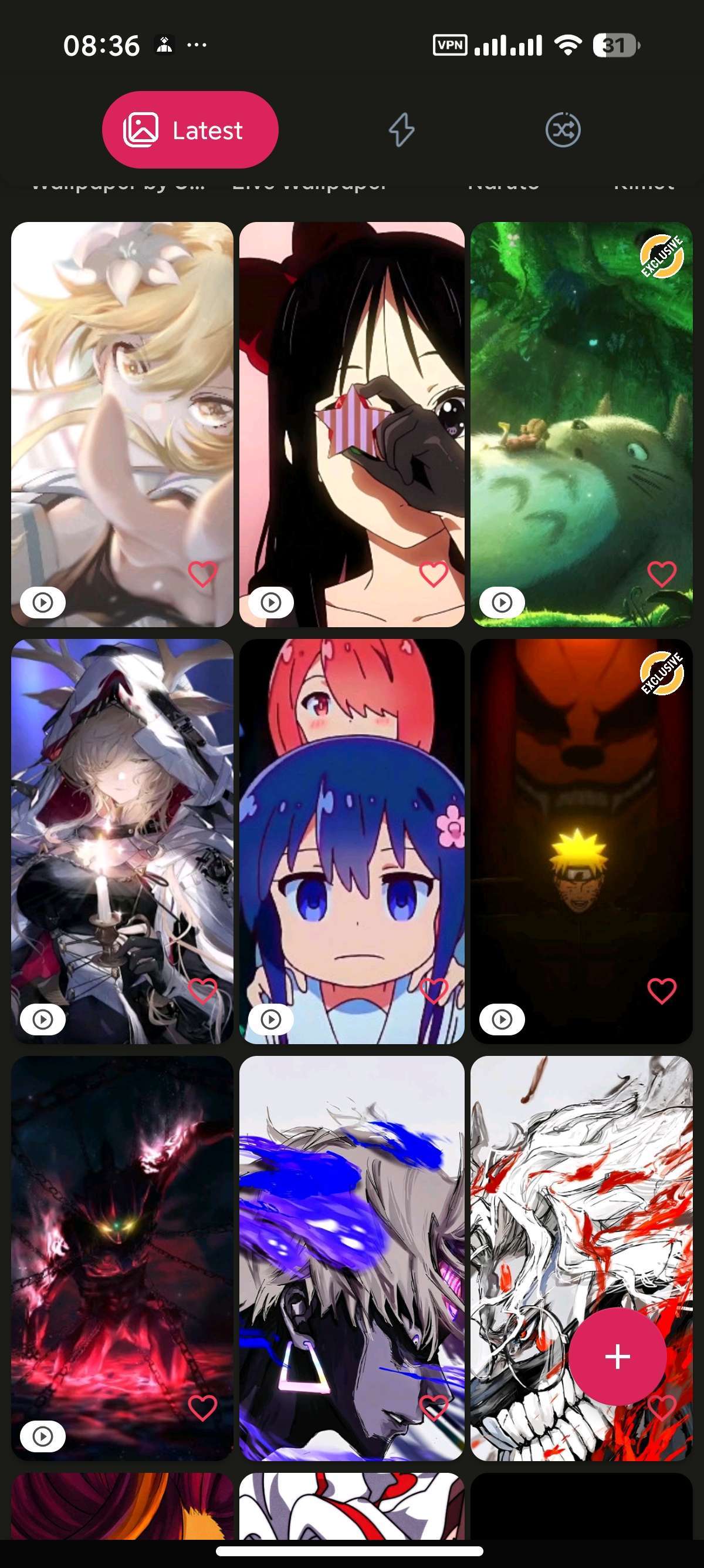 Anime Live Wallpapers 超过900万张高质量动漫壁纸